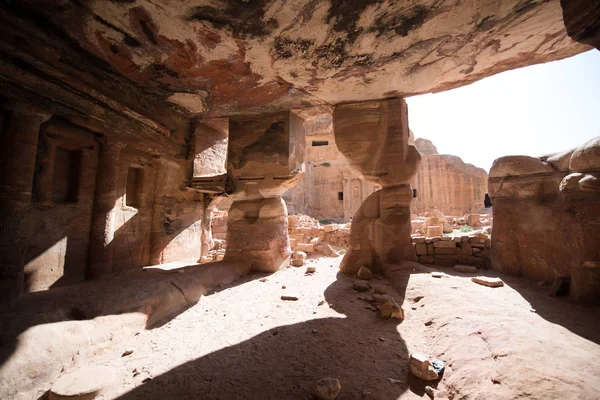 Den Antika Staden Petra Rose City Jordanien — Stockfoto