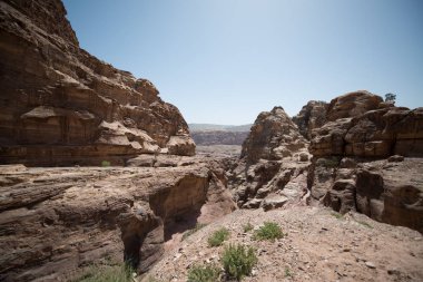 Güney İsrail'de Ölü deniz yakınında Qumran mağaraları