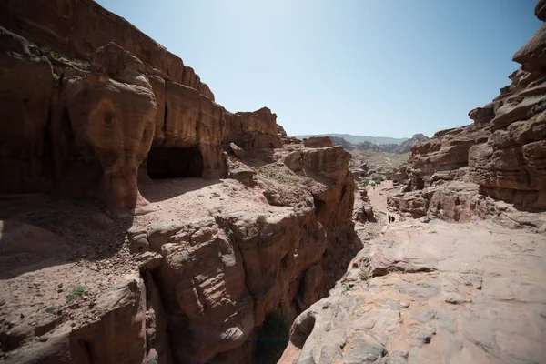 Grotte Qumran Vicino Mar Morto Nel Sud Israele — Foto Stock