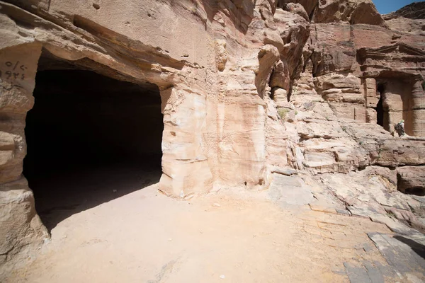Qumran Caves Nära Döda Havet Södra Israel — Stockfoto