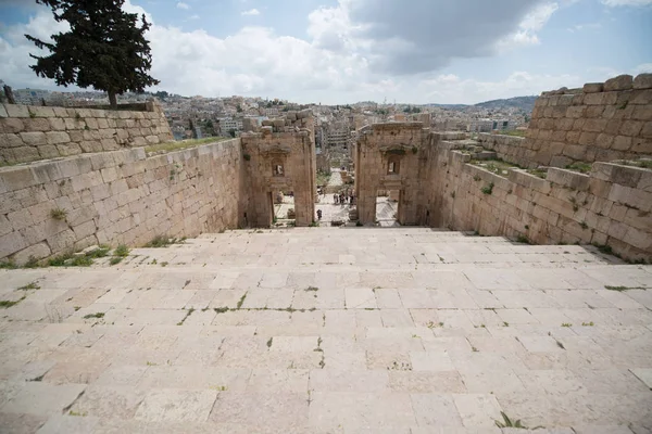 Beit Shean Římské Ruiny Izraeli — Stock fotografie