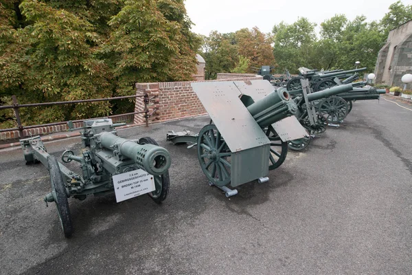 Belgrade Serbia Circa September 2016 Exposition Military Museum Belgrade Fortress — Stock Photo, Image