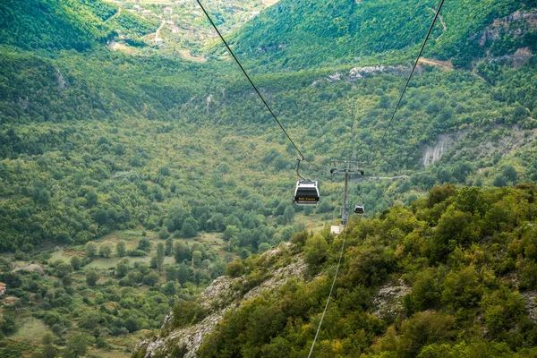 Vista Desde Montaña Dajti Tirana Albania —  Fotos de Stock