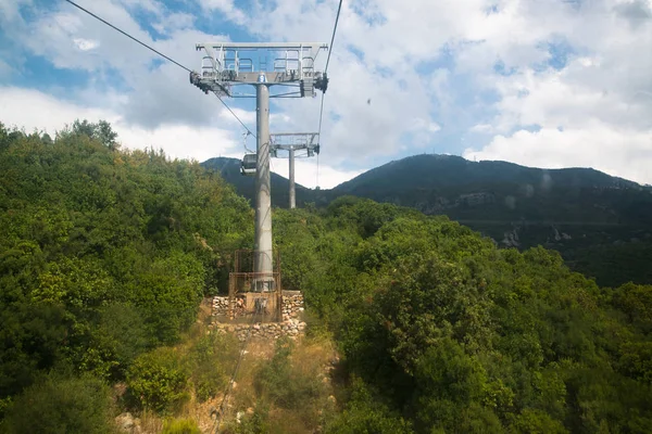 Vista Desde Montaña Dajti Tirana Albania —  Fotos de Stock