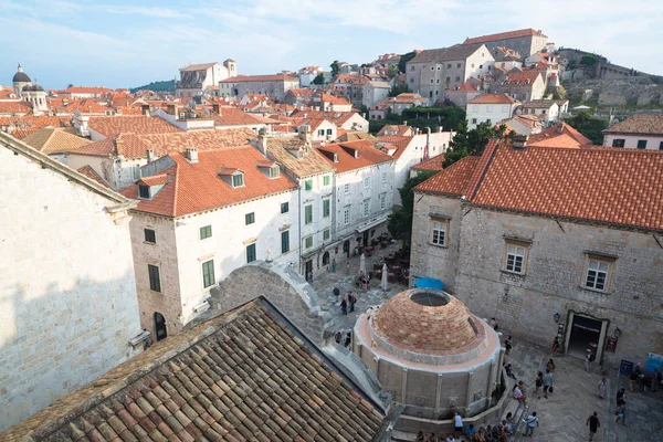 Dubrovnik Croacia Circa Septiembre 2016 Hermosa Vista Del Casco Antiguo — Foto de Stock