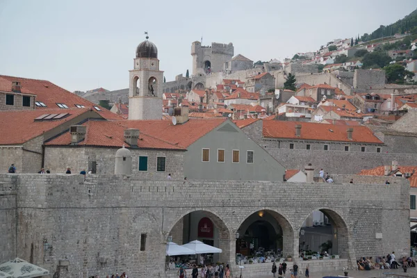 Dubrovnik Croacia Circa Septiembre 2016 Hermosa Vista Del Casco Antiguo — Foto de Stock