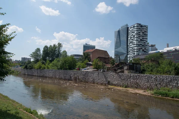 Сараєво Боснія Герцеговина Близько 2016 Липня Старе Місто Сараєва Літній — стокове фото