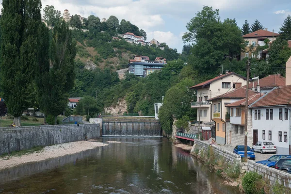 Σαράγεβο Βοσνία Και Ερζεγοβίνη Γύρω Στις 2016 Ιουλίου Παλιά Πόλη — Φωτογραφία Αρχείου