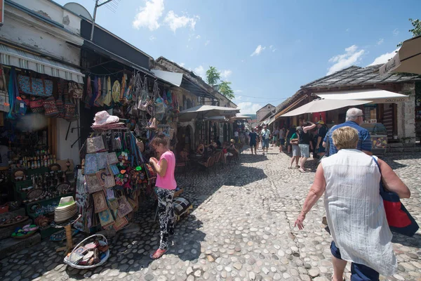 Sarajevo Bosnia Herzegovina Circa July 2016 Old Town Sarajevo Summer — Stock Photo, Image