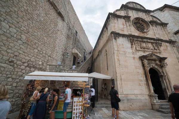 Dubrovnik Croacia Circa Julio 2016 Calles Ciudad Vieja Dubrovnik Patrimonio — Foto de Stock