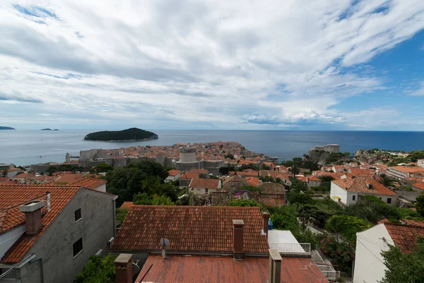 Dubrovník Chorvatsko Circa Září 2016 Krásný Výhled Staré Město — Stock fotografie