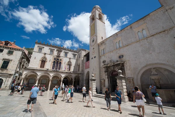 Dubrovnik Croacia Circa Julio 2016 Calles Ciudad Vieja Dubrovnik Patrimonio — Foto de Stock