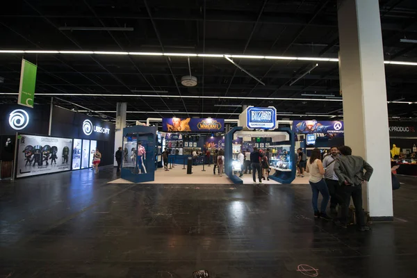 2017年8月22日 德国科隆 Gamescom是每年在科隆Koelnmesse举行的电子游戏交易会 — 图库照片