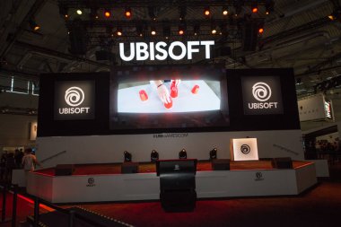 Köln, Almanya, 22 Ağustos 2017: Gamescom, Köln 'deki Koelnmesse' de her yıl düzenlenen video oyunu fuarıdır.