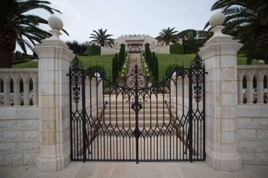 güzel bahai bahçeleri Haifa, İsrail 