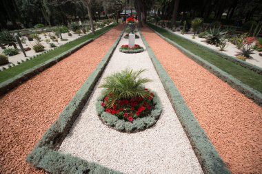 güzel bahai bahçeleri Haifa, İsrail 