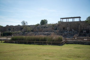 İsrail'de Beit Shean Roma Harabeleri