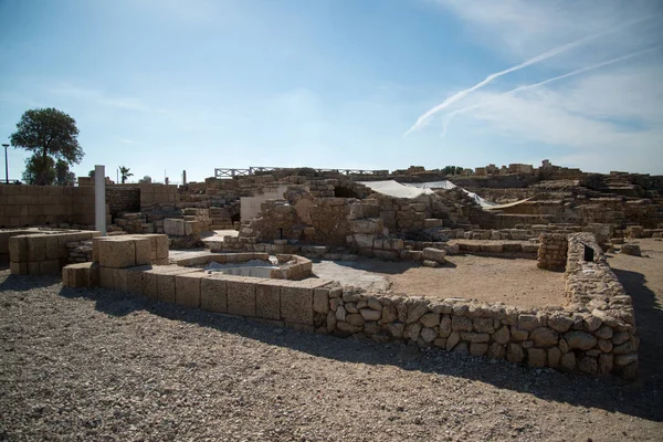 Beit Shean Ruínas Romanas Israel — Fotografia de Stock
