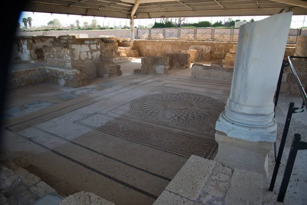 以色列的 Beit Shean 罗马遗址 — 图库照片