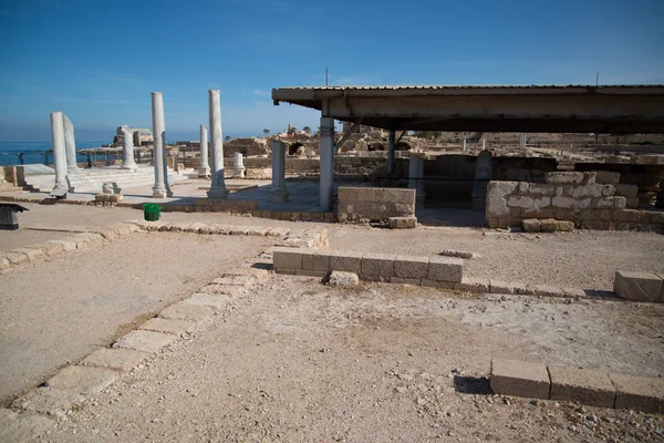 Beit Shean Rzymskie Ruiny Izraelu — Zdjęcie stockowe