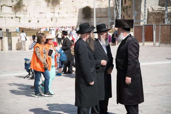エルサレム イスラエル 2014年4月11日 エルサレムの西壁の人々 イスラエル — ストック写真