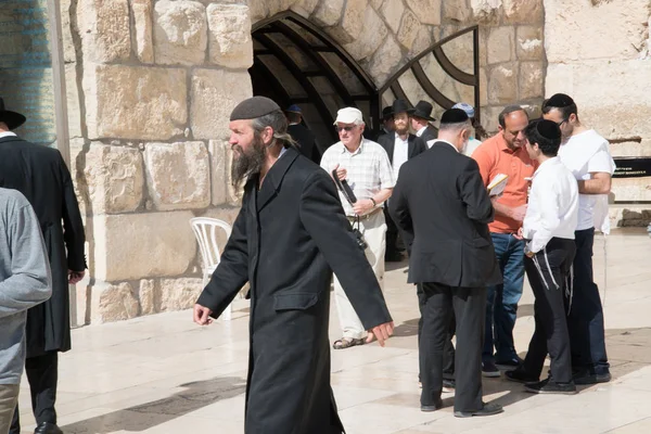 Jerusalem Israel April 2014 Personer Western Wall Jerusalem Israel — Stockfoto