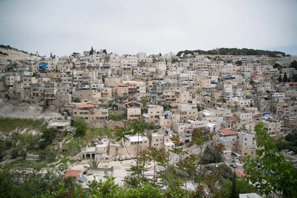 Pohled Budovy Městě Jeruzalém Izrael — Stock fotografie