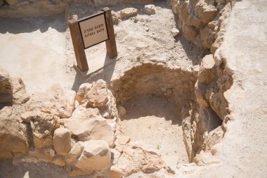 Masada, İsrail kalesinin güzel görünümü