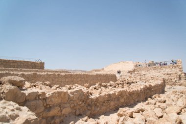 Masada, İsrail kalesinin güzel görünümü