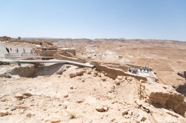 Masada, İsrail kalesinin güzel görünümü
