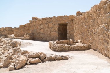 Masada, İsrail kalesinin güzel görünümü