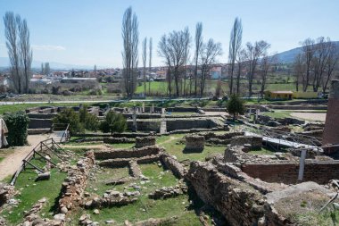 Antik Yunan kenti Heraclea Lyncestis manastır, Makedonya kalıntıları