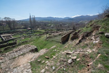 Antik Yunan kenti Heraclea Lyncestis manastır, Makedonya kalıntıları