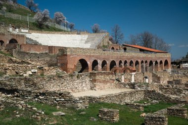 Antik Yunan kenti Heraclea Lyncestis manastır, Makedonya kalıntıları