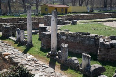 Antik Yunan kenti Heraclea Lyncestis manastır, Makedonya kalıntıları