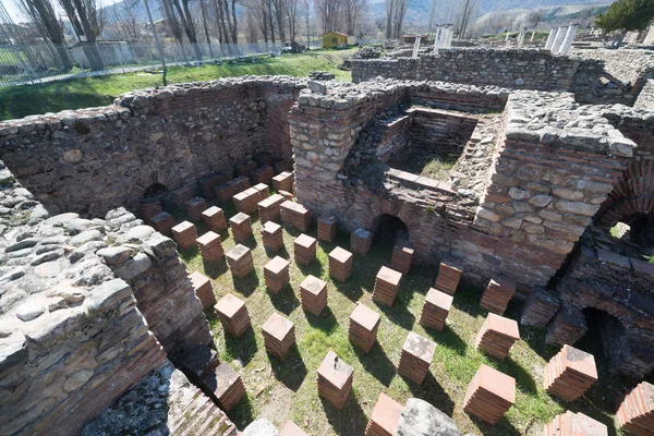 Ruines Ville Grecque Antique Héraclée Lyncestis Bitola Macédoine — Photo