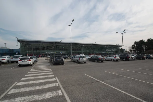 Bratislava Slowakije Maart 2017 Bts Luchthaven Van Milan Rastislav Stefanik — Stockfoto