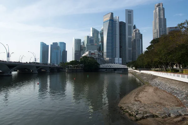 Singapore Circa Gennaio 2015 Veduta Panoramica Singapore Pieno Giorno — Foto Stock