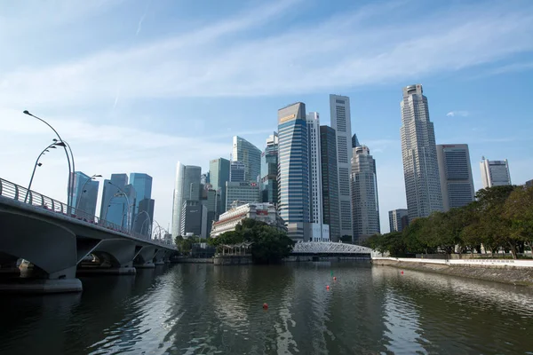 Singapore Circa Gennaio 2015 Veduta Panoramica Singapore Pieno Giorno — Foto Stock