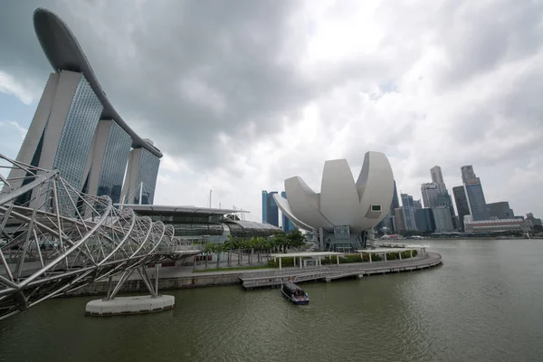 Singapore Circa Januari 2015 Dag Zicht Marina Sands Bay Hotel — Stockfoto