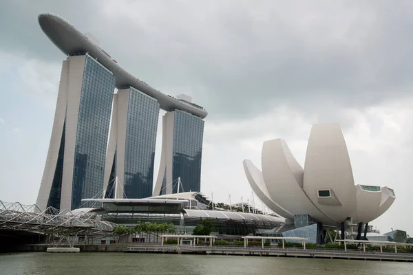싱가포르 2015년 가든스 베이에서 마리나 호텔의 — 스톡 사진