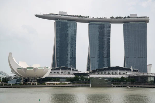 싱가포르 2015년 가든스 베이에서 마리나 호텔의 — 스톡 사진