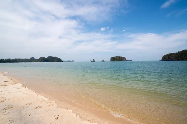 Bellissimo Cielo Mare Thailandia Concetto Vacanza — Foto Stock