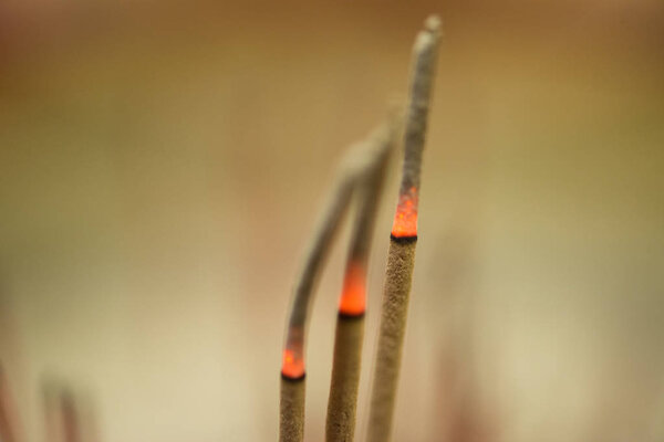THAILAND - CIRCA FEBRUARY 2016: people in a Buddhist temple in Thailand