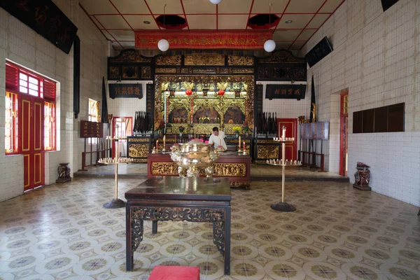 Tailandia Circa Febrero 2016 Personas Templo Budista Tailandia —  Fotos de Stock