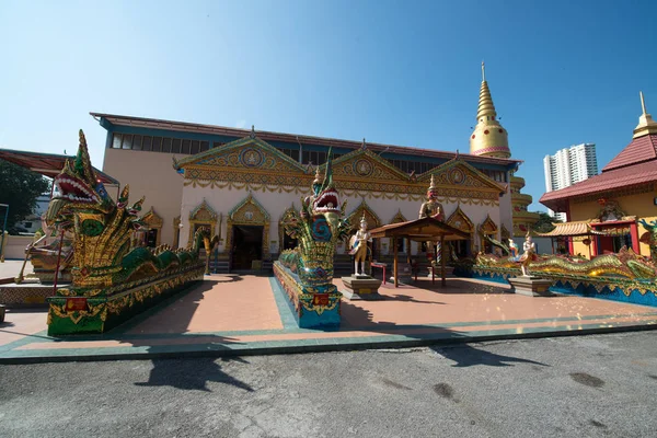 Tailandia Circa Febrero 2016 Personas Templo Budista Tailandia —  Fotos de Stock
