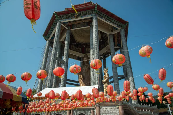 Buddhistiska Tempel Kek Lok Penang Malaysia Georgetown — Stockfoto