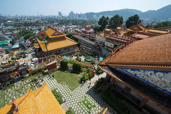 佛教寺庙林克落马在马来西亚槟城乔治城寺 — 图库照片