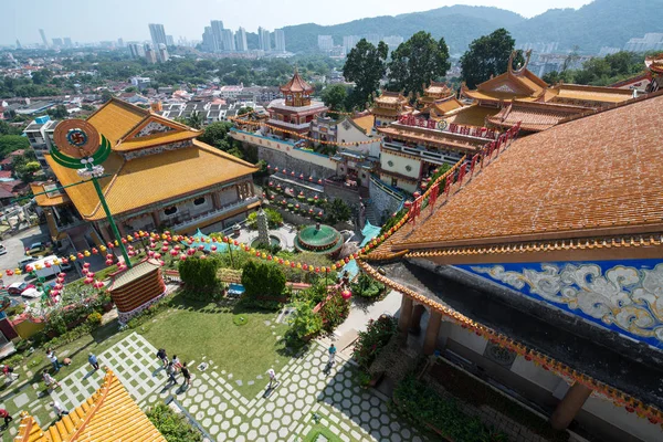 佛教寺庙林克落马在马来西亚槟城乔治城寺 — 图库照片