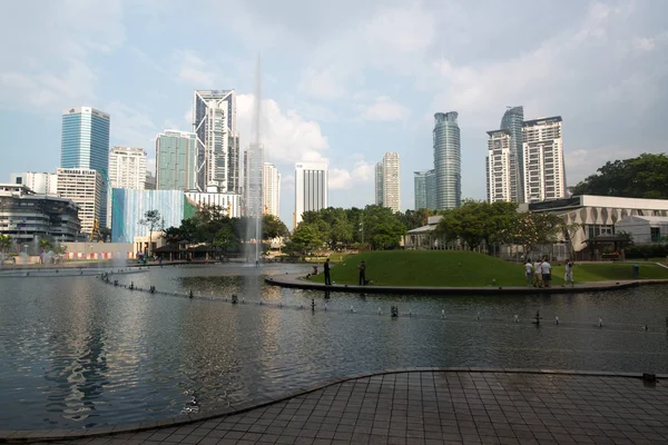 Kuala Lumpur Malaysia Circa January 2015 Современное Здание Куала Лумпуре — стоковое фото